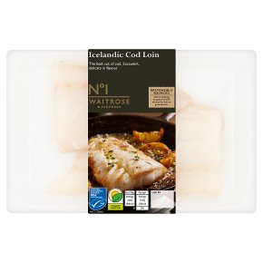Waitrose 1 MSC Icelandic cod loin