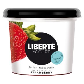 Liberté Greek Style 0% Fat Strawberry Yogurt