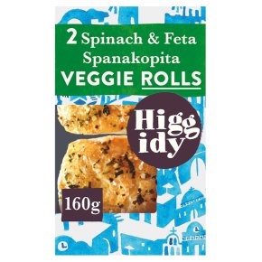 Higgidy Spinach & Feta Veggie Rolls