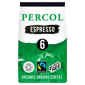 Percol Fairtrade Espresso Ground Coffee