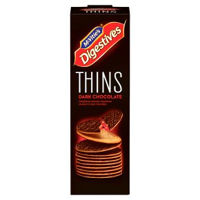 McVitie's Digestives Thins Dark Chocolate
