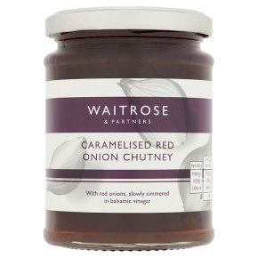 Waitrose red onion chutney