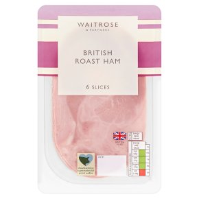 Waitrose British Ham 6 Slices