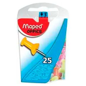 Maped Push Pins Assorted Colours