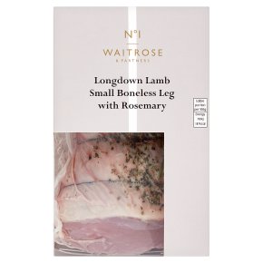 Waitrose 1 Easy Carve Boneless Half Leg Of Lamb