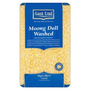 East End moong dall washed