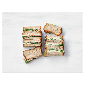 Gluten Free Sandwich platter 8 halves