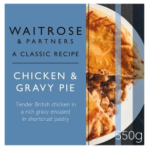Waitrose roast chicken pie