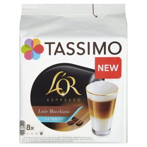Tassimo L'Or Skinny Latte Macchiato Capsules