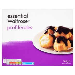 essential Waitrose frozen profiteroles