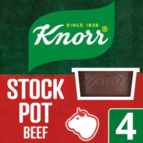 Knorr beef 4 pack stock pot