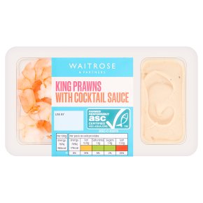 Waitrose King Prawns & Cocktail Sauce