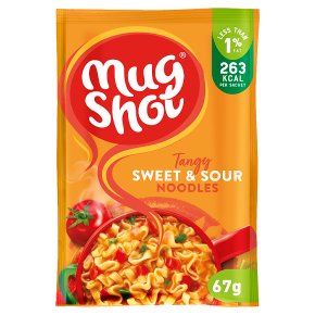 Mug Shot spicy sweet & sour flavour noodles