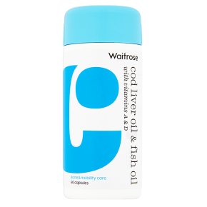 Waitrose Cod Liver Oil & Fish Oil