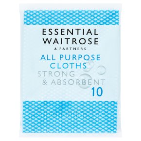 essential Waitrose All Purpose Cloths