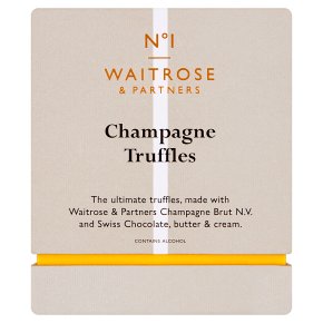 Waitrose 1 Champagne Truffles