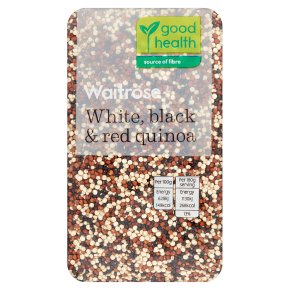 Waitrose LoveLife White, Black & Red Quinoa Seed Mix