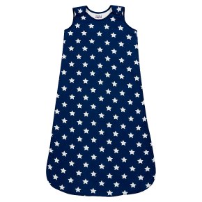 Waitrose STAR AOP BLUE SLEEPING BAG - BOY