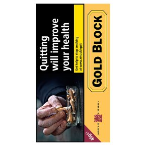Gold Block Pipe Tobacco Pouch