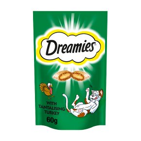 DREAMIES Cat Treats with Turkey 60g