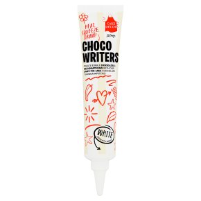 Cake Decor White Choco Writer