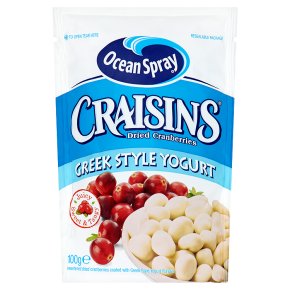 Ocean Spray craisins Greek style yogurt