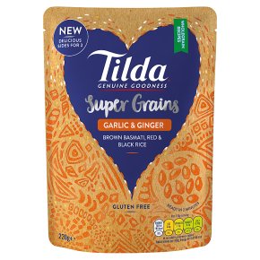 Tilda Super Grains Garlic & Ginger