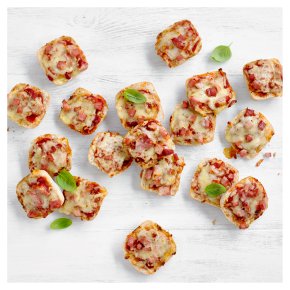 Mini Cheese & Ham Panini Pizzas