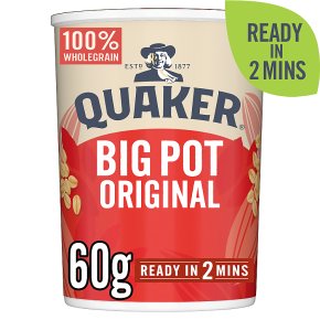 Quaker Oats Oat So Simple Original Big Pot