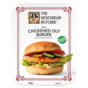 Vegetarian Butcher Chickened Out Burger