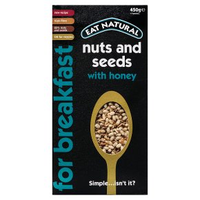 Eat Natural Nuts and Seeds with Honey