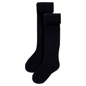 Waitrose 2pk Black tights size: 3-4yrs