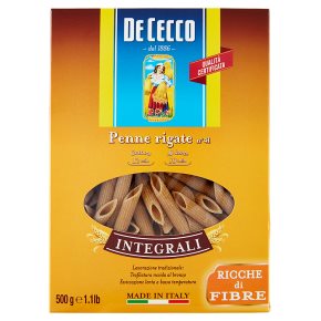 De Cecco Whole Wheat Penne Rigate