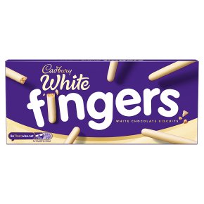 Cadbury White Chocolate Biscuit Fingers