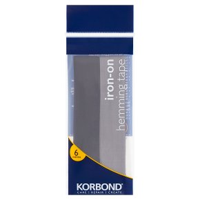 Korbond Grey Hemming Web 6m