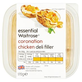 essential Waitrose Coronation Chicken Deli Filler