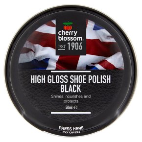 Cherry Blossom Polish Black