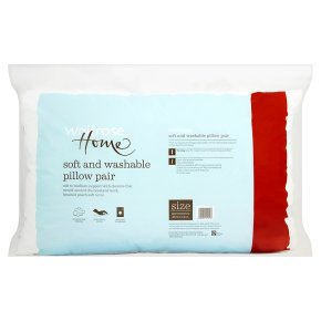 Waitrose Home Soft & Washable Pillow