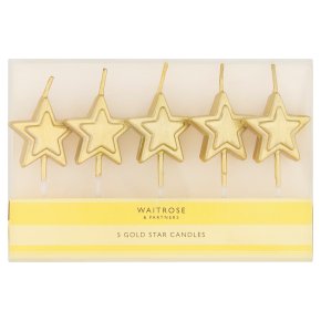 Waitrose Cooks' Homebaking flower candles