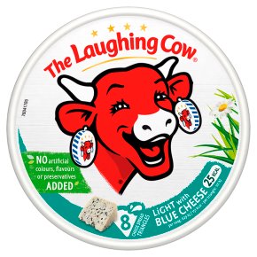 The Laughing Cow light with blue cheese, 8 triangles