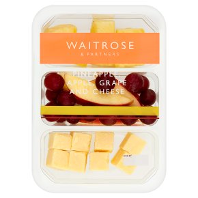 Waitrose Pineapple, Apple, Grape & Cheese