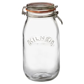 Kilner 2 litre round cliptop