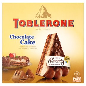 Toblerone Almondy Chocolate Cake