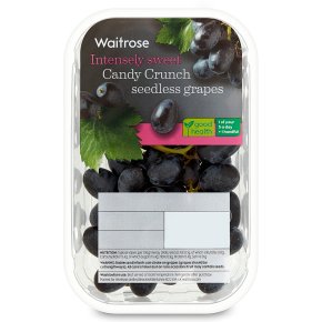 Waitrose Candy Crunch Seedless Grapes