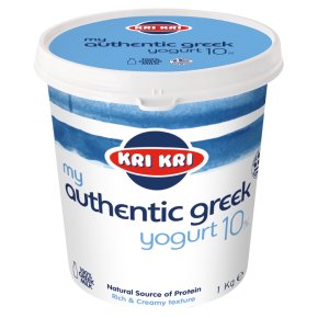 KRI KRI My Authentic Greek Yogurt 10%