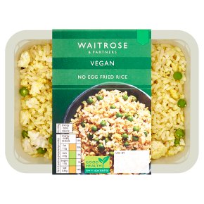Waitrose Vegan No Egg Fried Rice