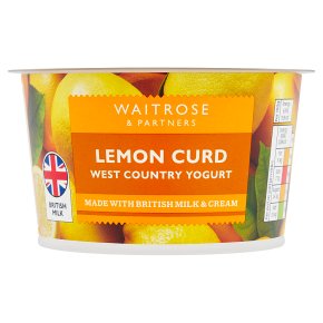 Waitrose Lemon Curd Yogurt