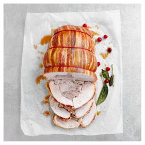 Butter Basted Boneless Turkey Breast & Thigh Wrapped in Bacon