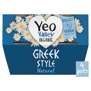 Yeo Valley Greek Style Natural Yeogurt