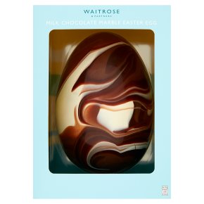 Waitrose Milk Chocolate Marble Easter Egg